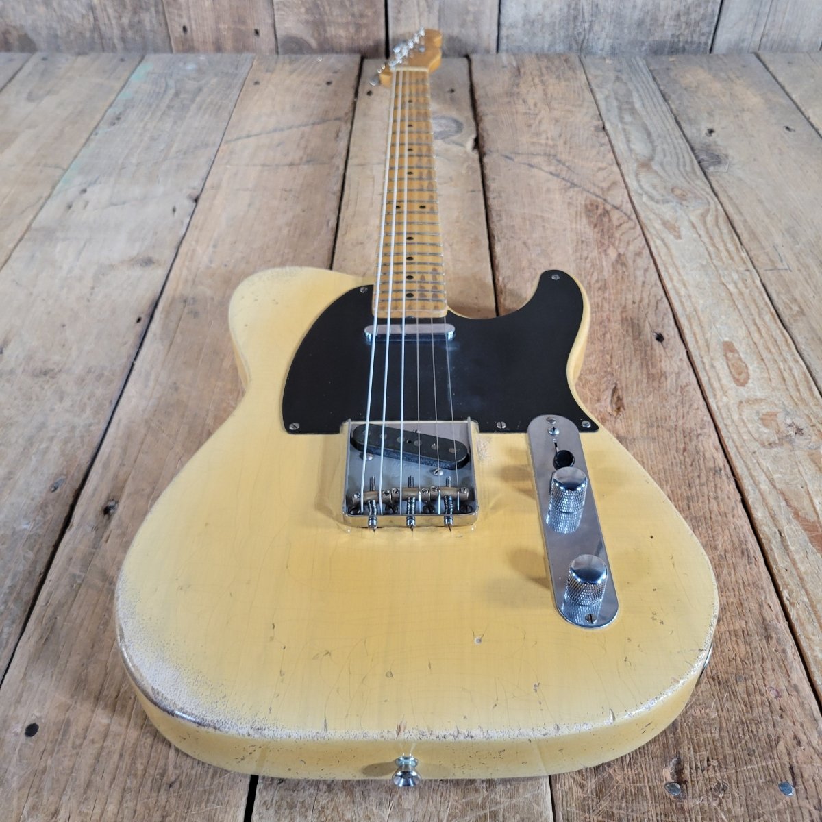 Nacho Guitars 2025 Blackguard Early 50s Telecaster Blonde Mint - Mahar's Vintage Guitars