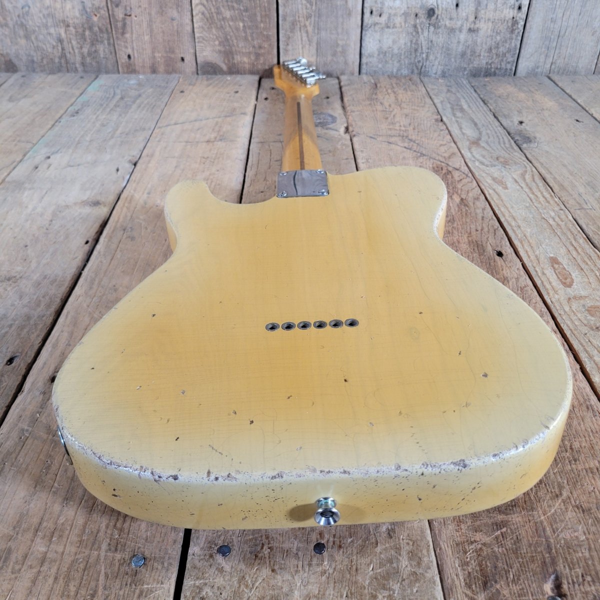 Nacho Guitars 2025 Blackguard Early 50s Telecaster Blonde Mint - Mahar's Vintage Guitars