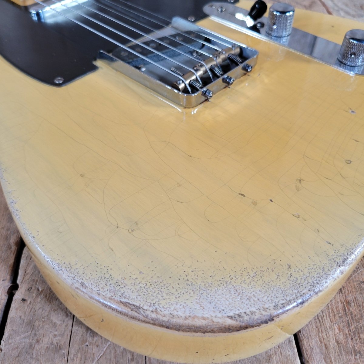 Nacho Guitars 2025 Blackguard Early 50s Telecaster Blonde Mint - Mahar's Vintage Guitars