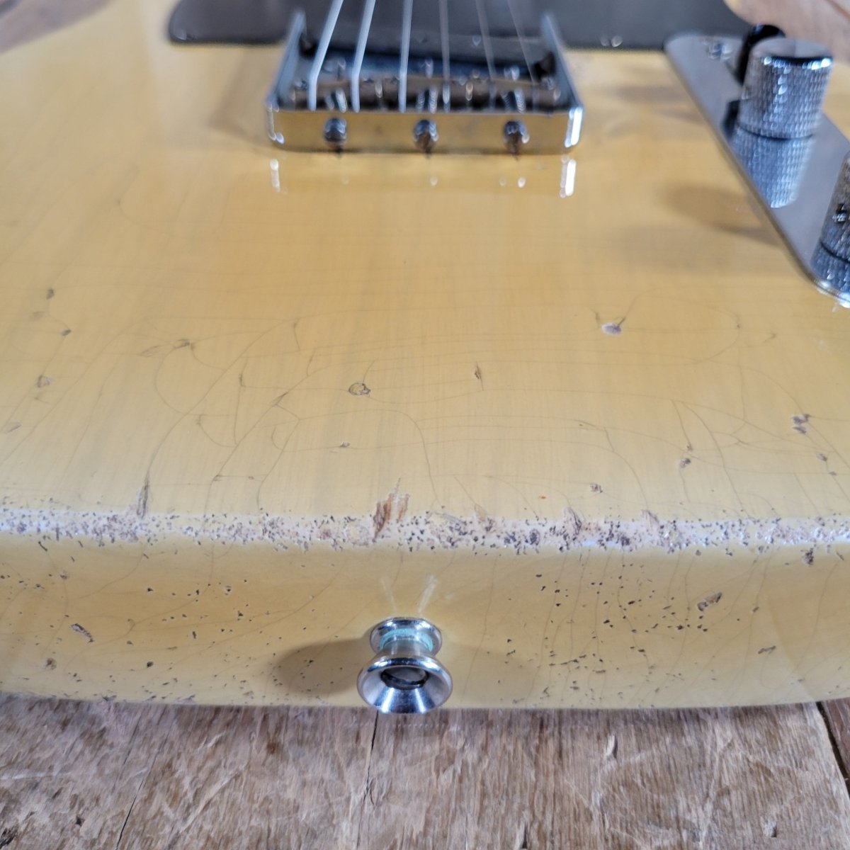 Nacho Guitars 2025 Blackguard Early 50s Telecaster Blonde Mint - Mahar's Vintage Guitars