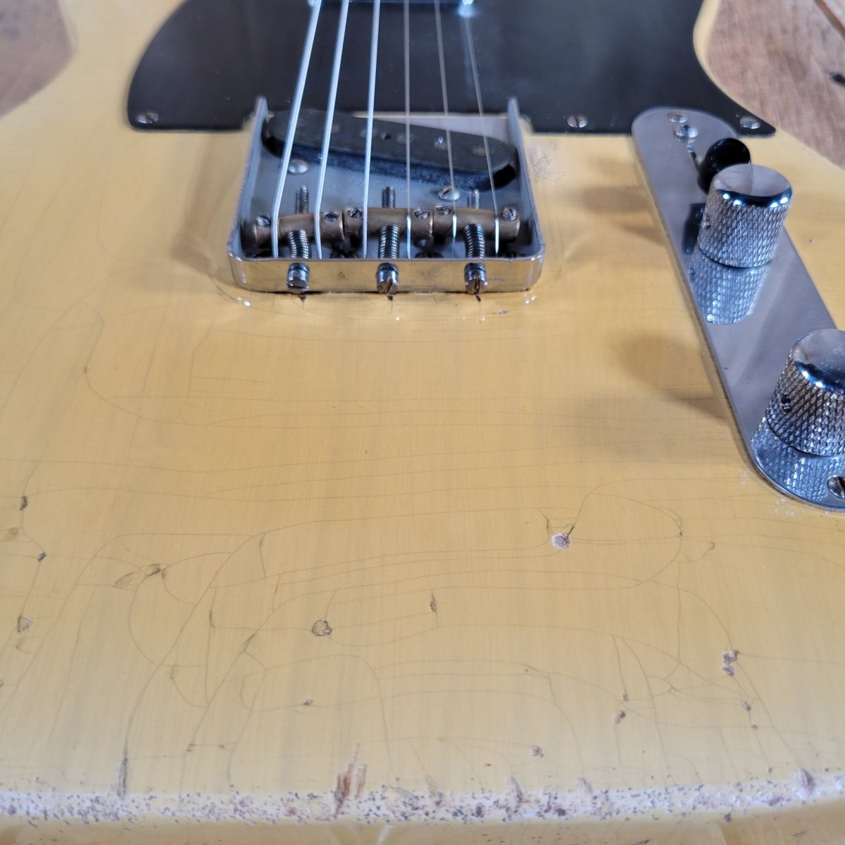 Nacho Guitars 2025 Blackguard Early 50s Telecaster Blonde Mint - Mahar's Vintage Guitars