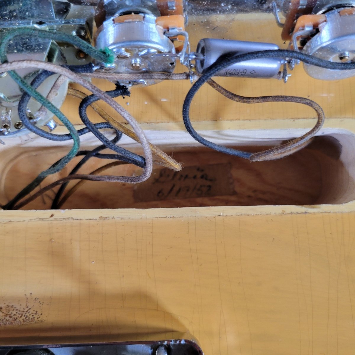 Nacho Guitars 2025 Blackguard Early 50s Telecaster Blonde Mint - Mahar's Vintage Guitars