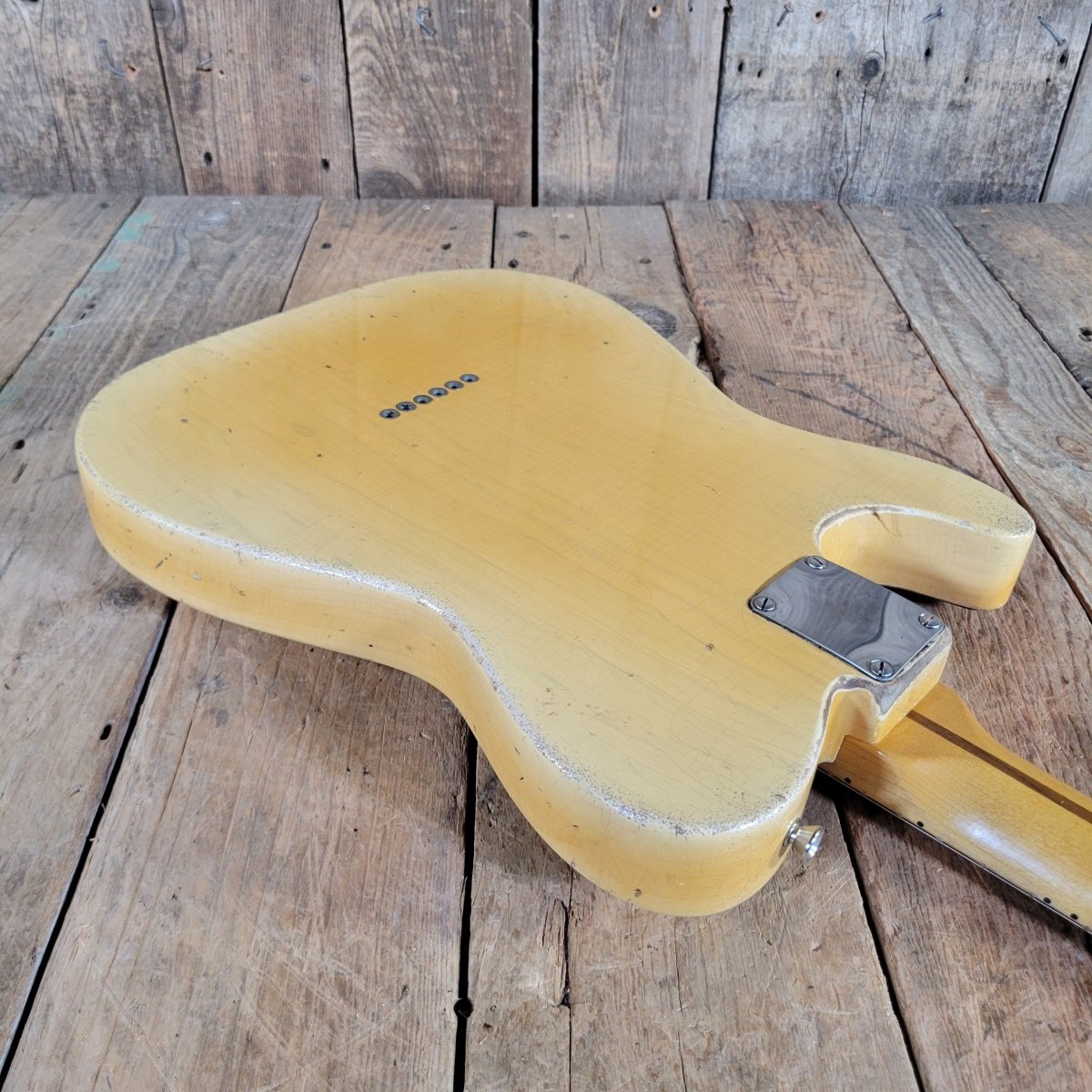 Nacho Guitars 2025 Blackguard Early 50s Telecaster Blonde Mint - Mahar's Vintage Guitars