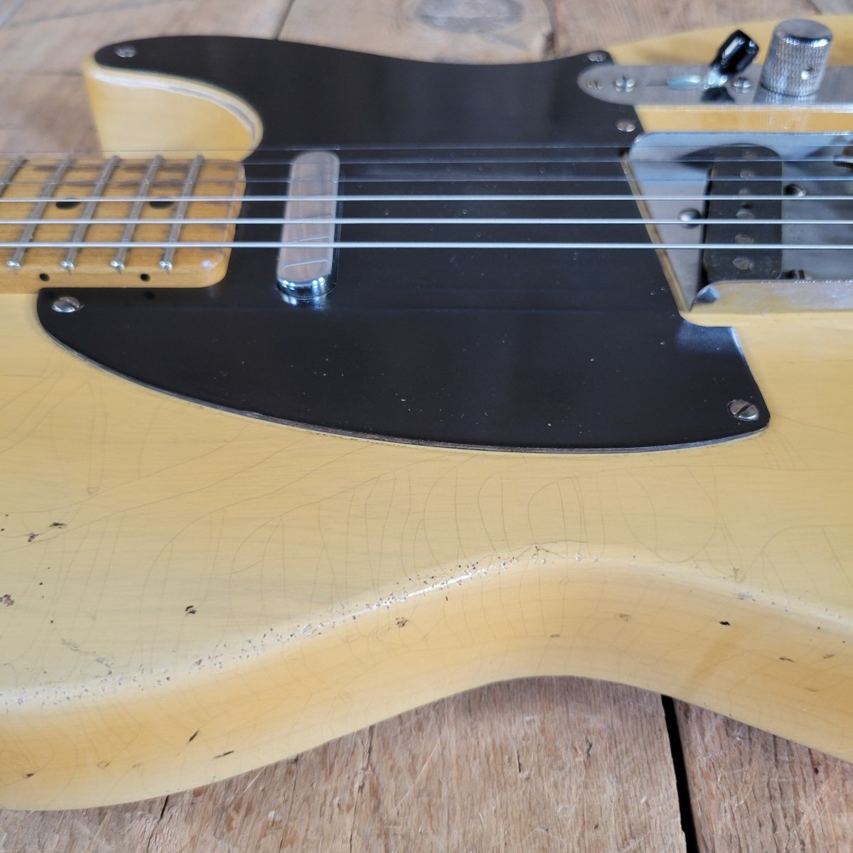 Nacho Guitars 2025 Blackguard Early 50s Telecaster Blonde Mint - Mahar's Vintage Guitars