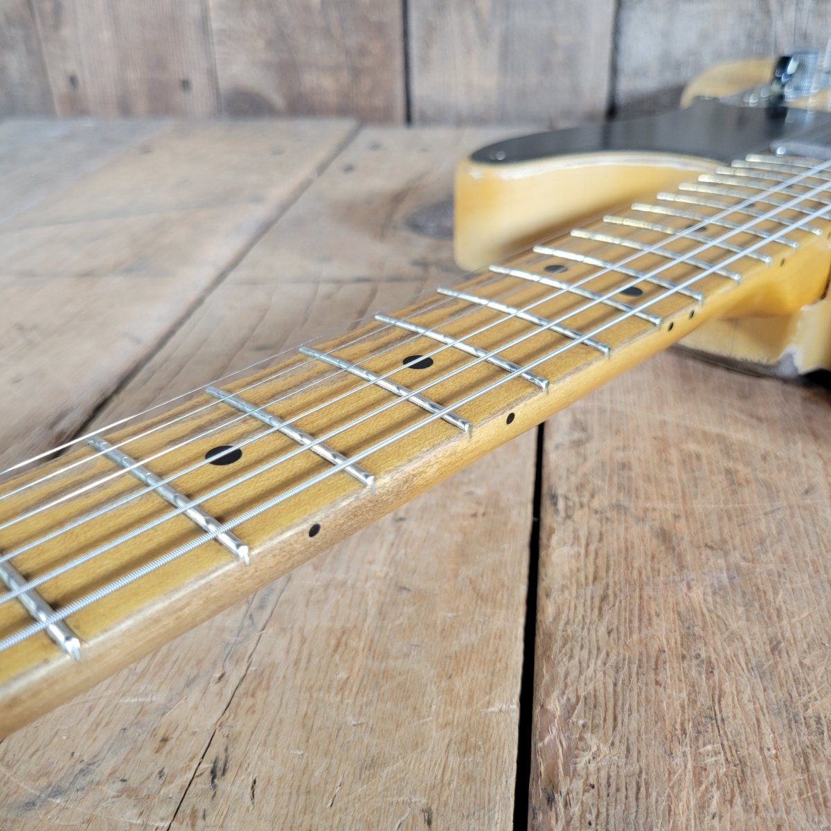 Nacho Guitars 2025 Blackguard Early 50s Telecaster Blonde Mint - Mahar's Vintage Guitars
