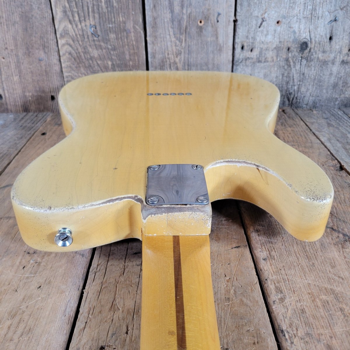 Nacho Guitars 2025 Blackguard Early 50s Telecaster Blonde Mint - Mahar's Vintage Guitars