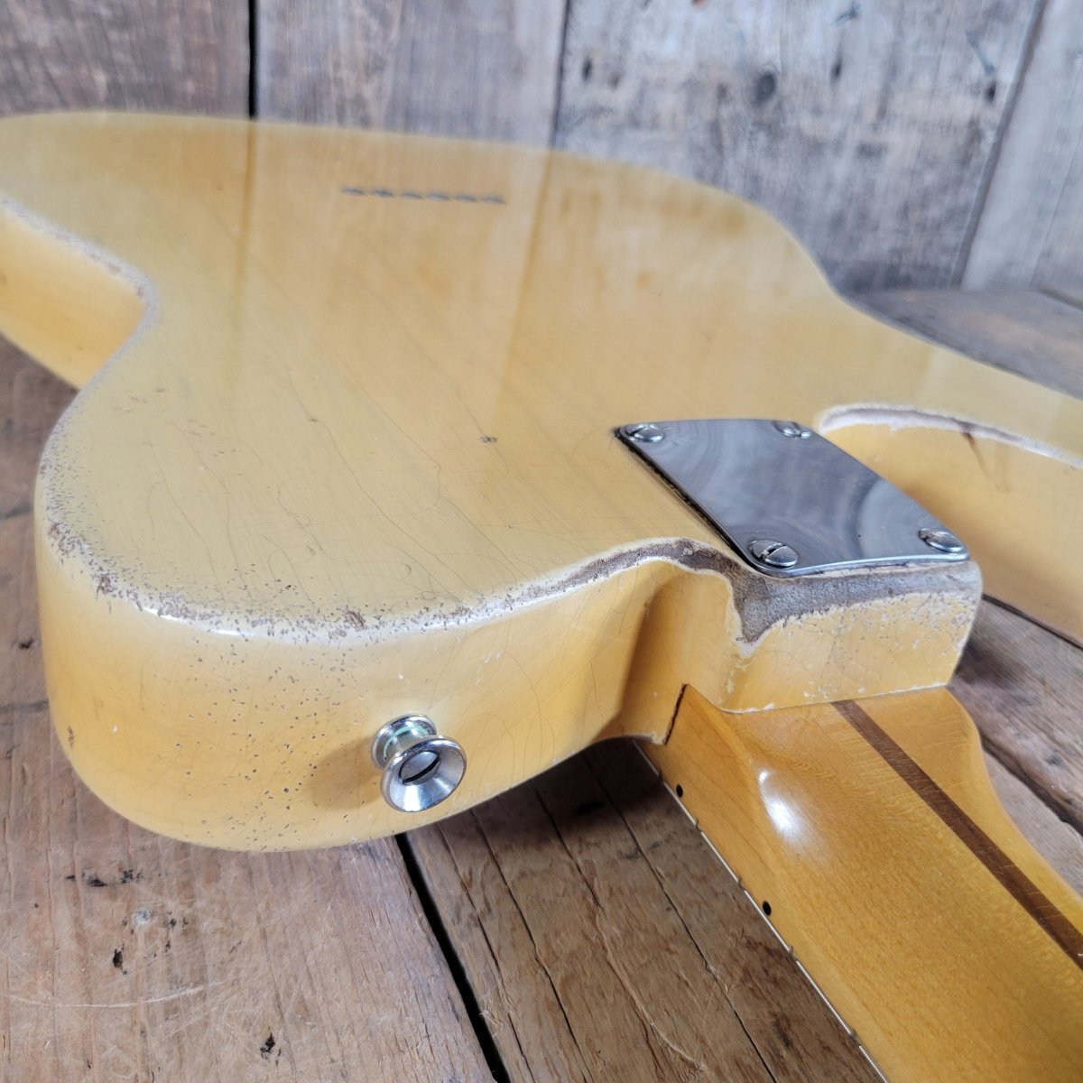 Nacho Guitars 2025 Blackguard Early 50s Telecaster Blonde Mint - Mahar's Vintage Guitars