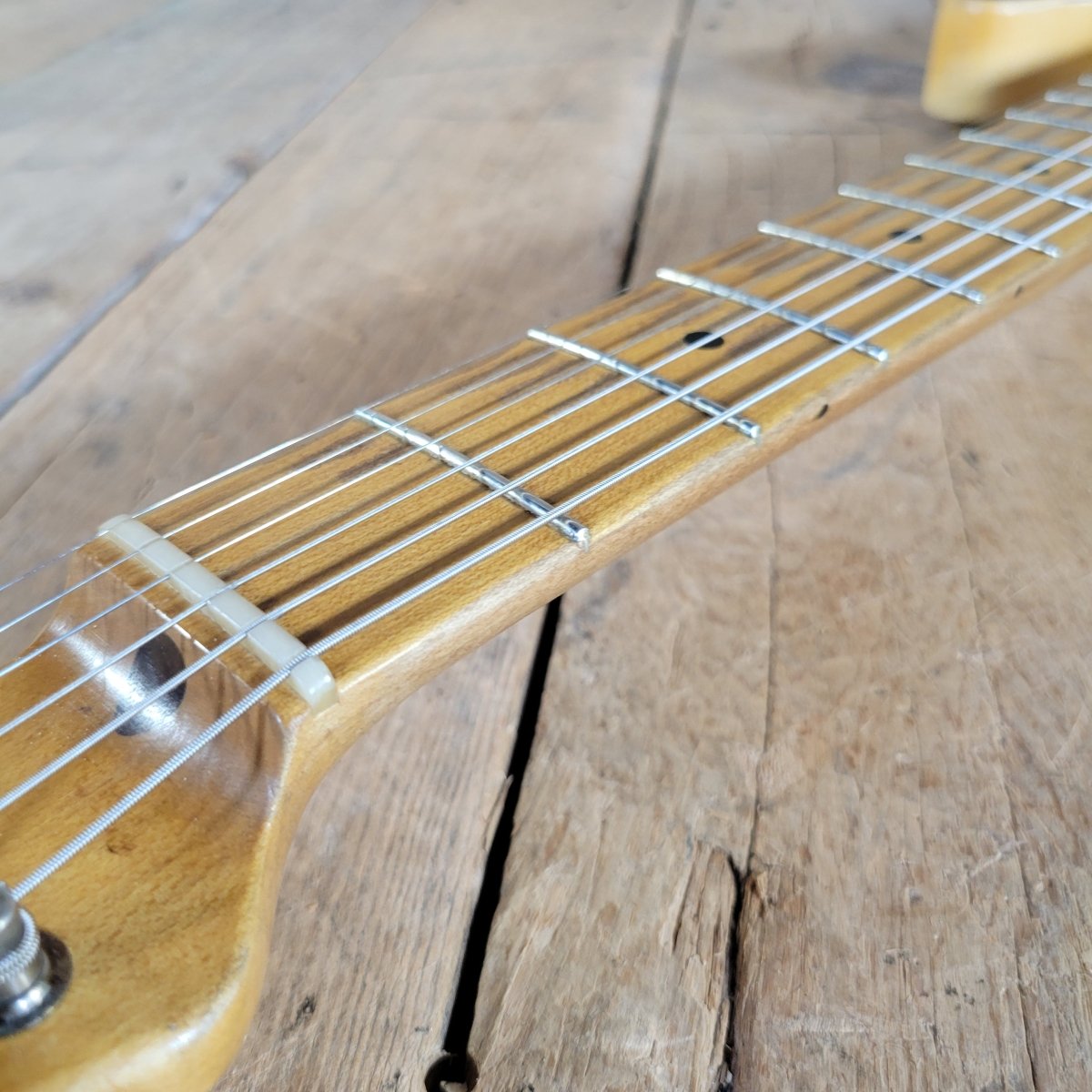 Nacho Guitars 2025 Blackguard Early 50s Telecaster Blonde Mint - Mahar's Vintage Guitars