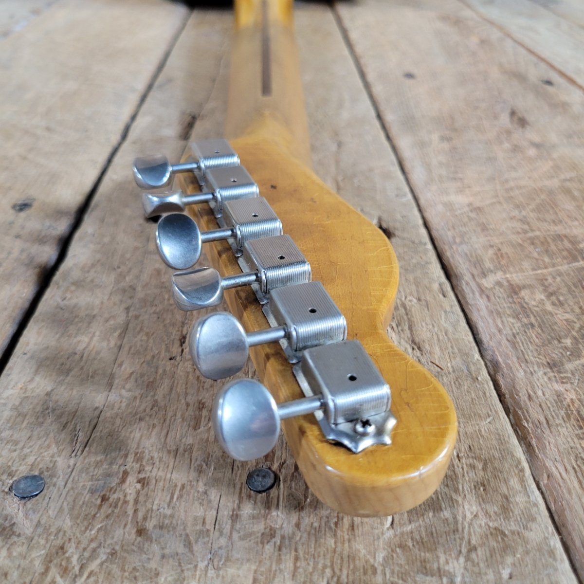 Nacho Guitars 2025 Blackguard Early 50s Telecaster Blonde Mint - Mahar's Vintage Guitars