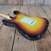 Nash S - 63 Stratocaster 2014 – 3 - Tone Sunburst, Slab Board, Original Case - Mahar's Vintage Guitars