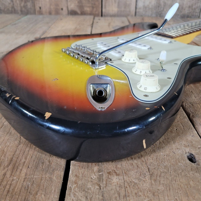 Nash S - 63 Stratocaster 2014 – 3 - Tone Sunburst, Slab Board, Original Case - Mahar's Vintage Guitars