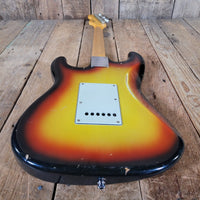 Nash S - 63 Stratocaster 2014 – 3 - Tone Sunburst, Slab Board, Original Case - Mahar's Vintage Guitars