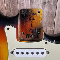 Nash S - 63 Stratocaster 2014 – 3 - Tone Sunburst, Slab Board, Original Case - Mahar's Vintage Guitars