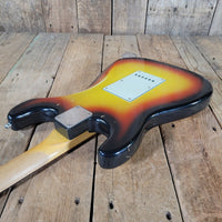 Nash S - 63 Stratocaster 2014 – 3 - Tone Sunburst, Slab Board, Original Case - Mahar's Vintage Guitars