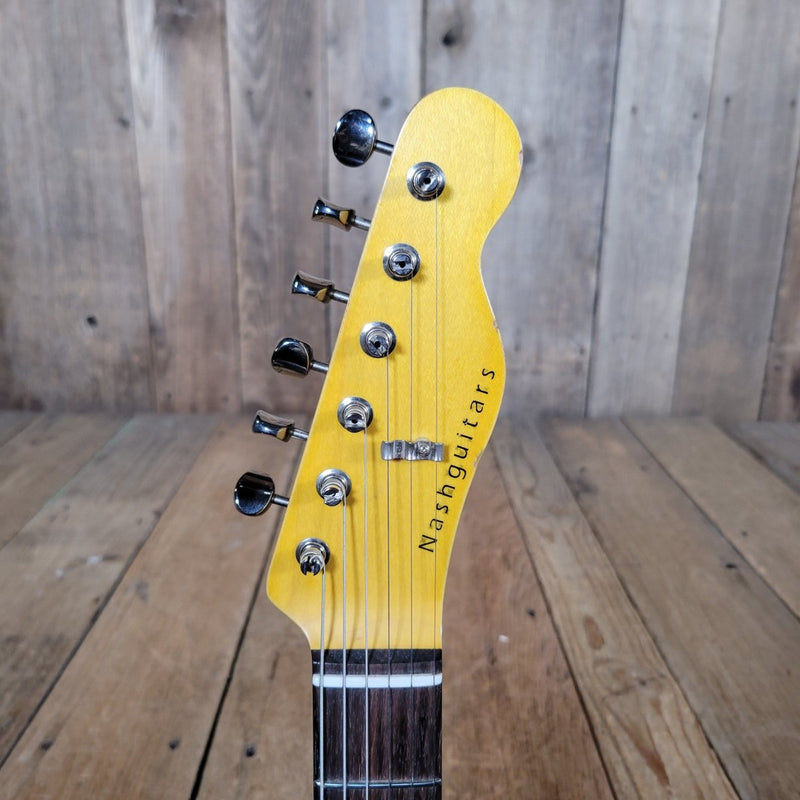 Nash T - 63 Telecaster 2024 – Candy Apple Red, Relic Finish, w/ Paperwork & Original Case - Mahar's Vintage Guitars