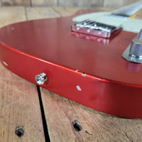 Nash T - 63 Telecaster 2024 – Candy Apple Red, Relic Finish, w/ Paperwork & Original Case - Mahar's Vintage Guitars