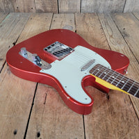 Nash T - 63 Telecaster 2024 – Candy Apple Red, Relic Finish, w/ Paperwork & Original Case - Mahar's Vintage Guitars