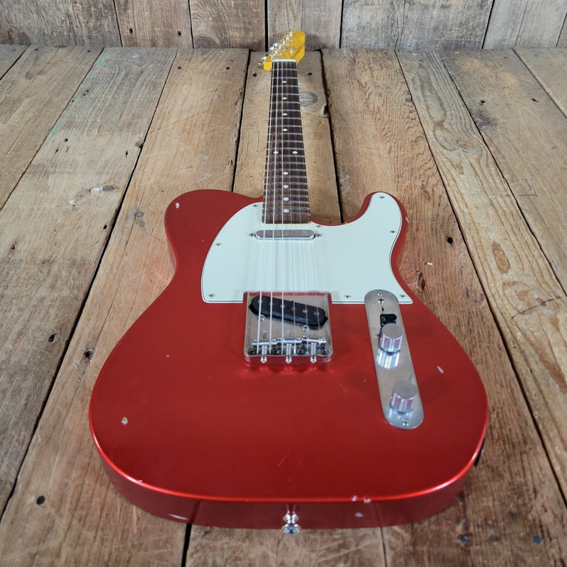 Nash T - 63 Telecaster 2024 – Candy Apple Red, Relic Finish, w/ Paperwork & Original Case - Mahar's Vintage Guitars