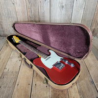 Nash T - 63 Telecaster 2024 – Candy Apple Red, Relic Finish, w/ Paperwork & Original Case - Mahar's Vintage Guitars