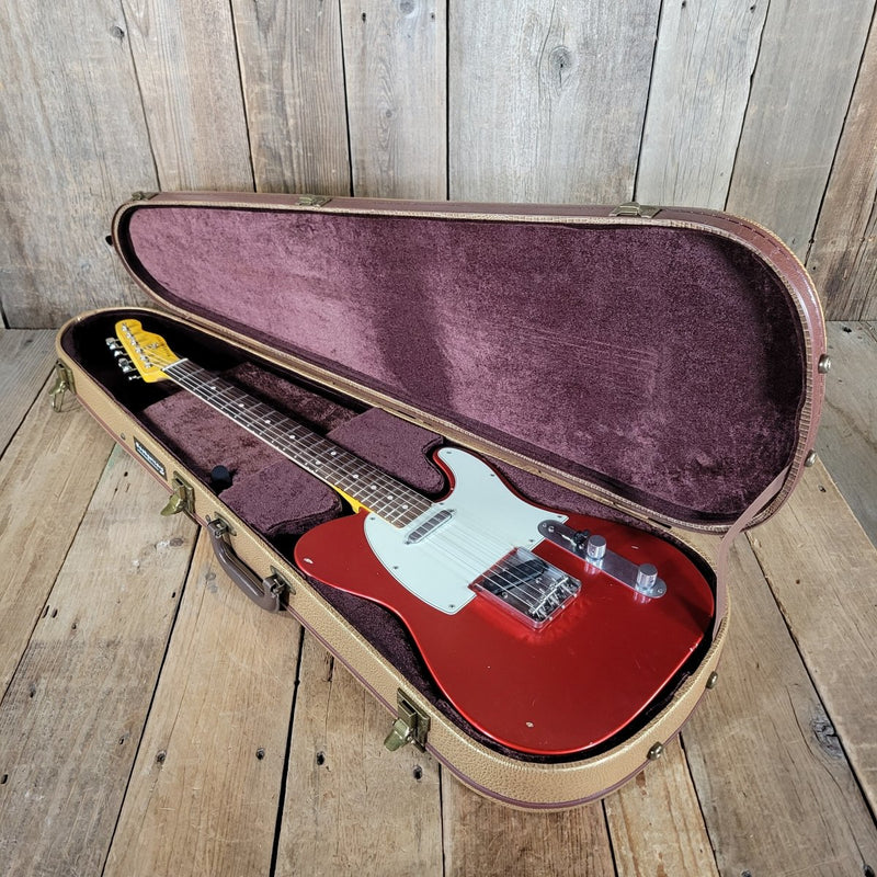Nash T - 63 Telecaster 2024 – Candy Apple Red, Relic Finish, w/ Paperwork & Original Case - Mahar's Vintage Guitars