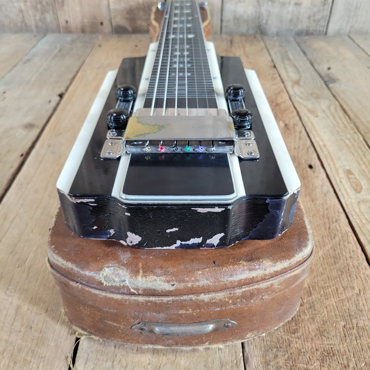 National 1937 New Yorker Predecessor Lap Steel 4 Knob, Very Good - Mahar's Vintage Guitars