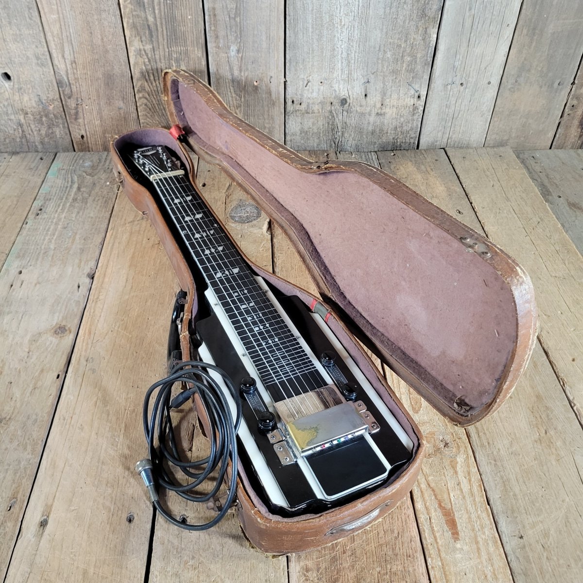 National 1937 New Yorker Predecessor Lap Steel 4 Knob, Very Good - Mahar's Vintage Guitars