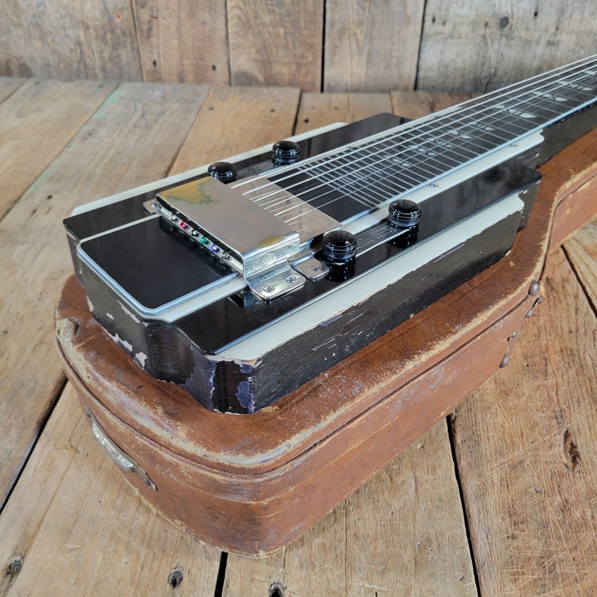 National 1937 New Yorker Predecessor Lap Steel 4 Knob, Very Good - Mahar's Vintage Guitars
