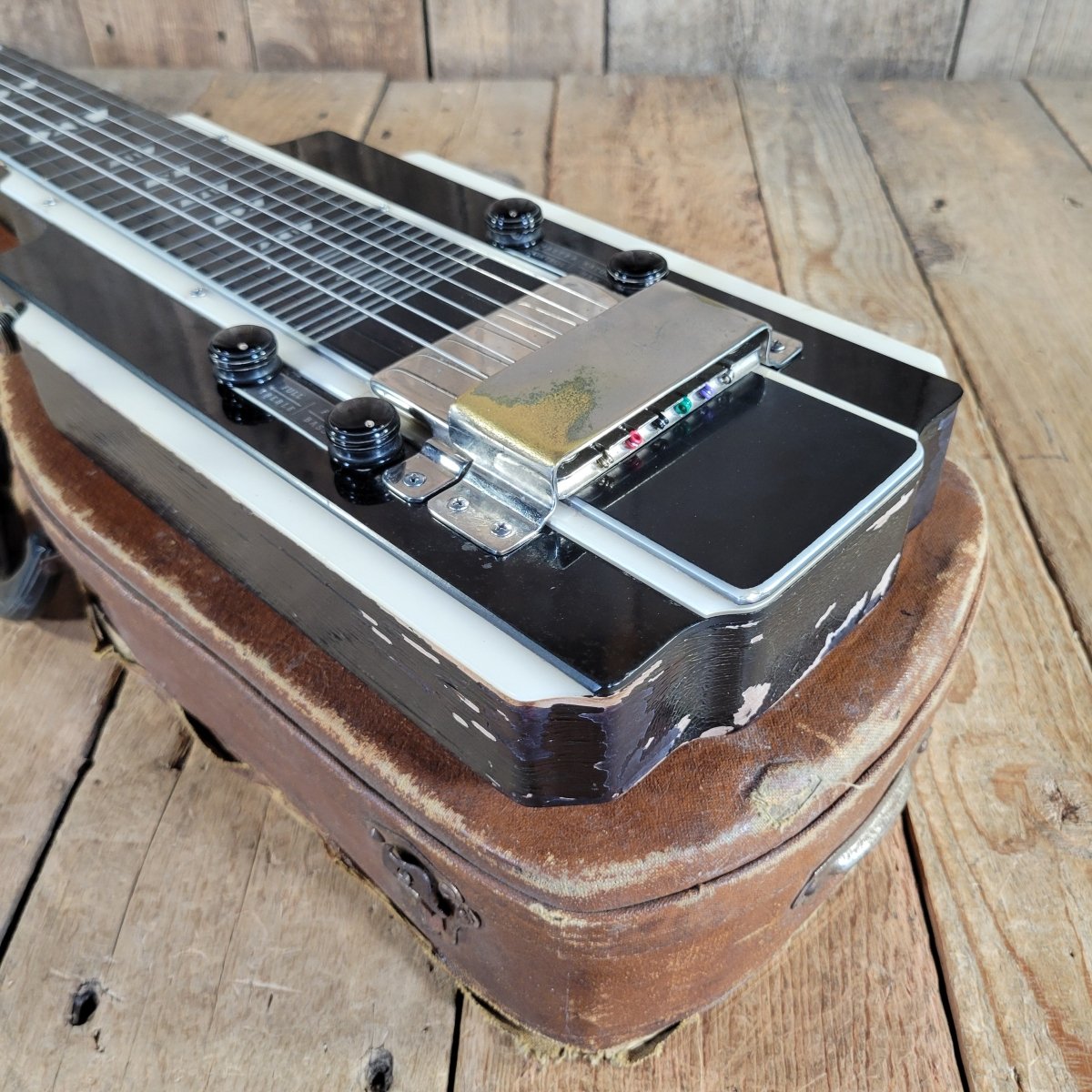 National 1937 New Yorker Predecessor Lap Steel 4 Knob, Very Good - Mahar's Vintage Guitars