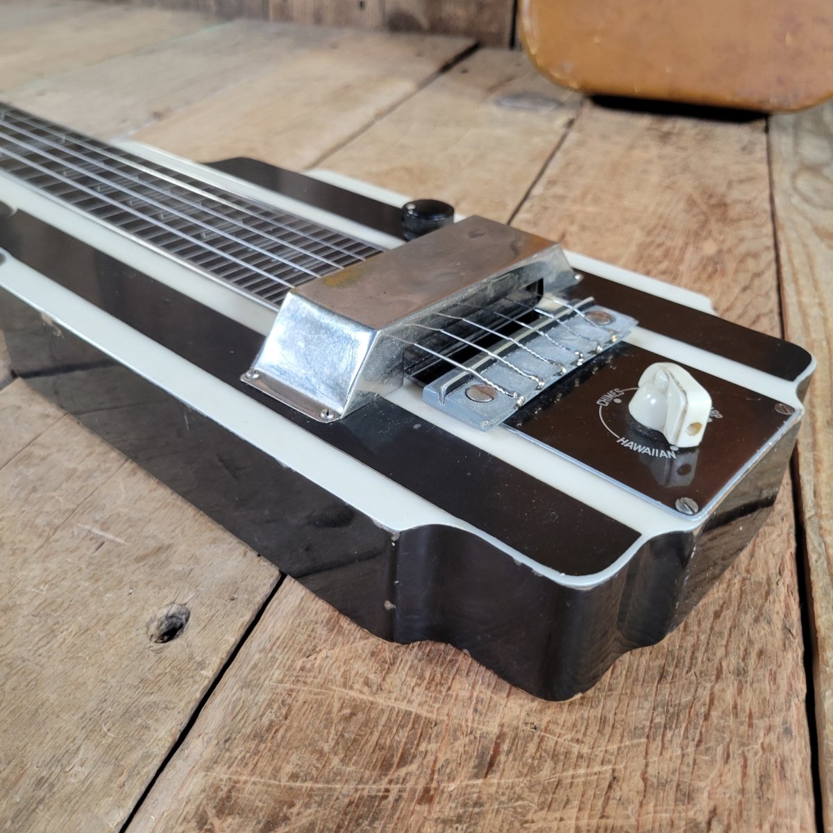 National 1938 New Yorker Lap Steel Early Pre War Version Original Case Excellent - Mahar's Vintage Guitars