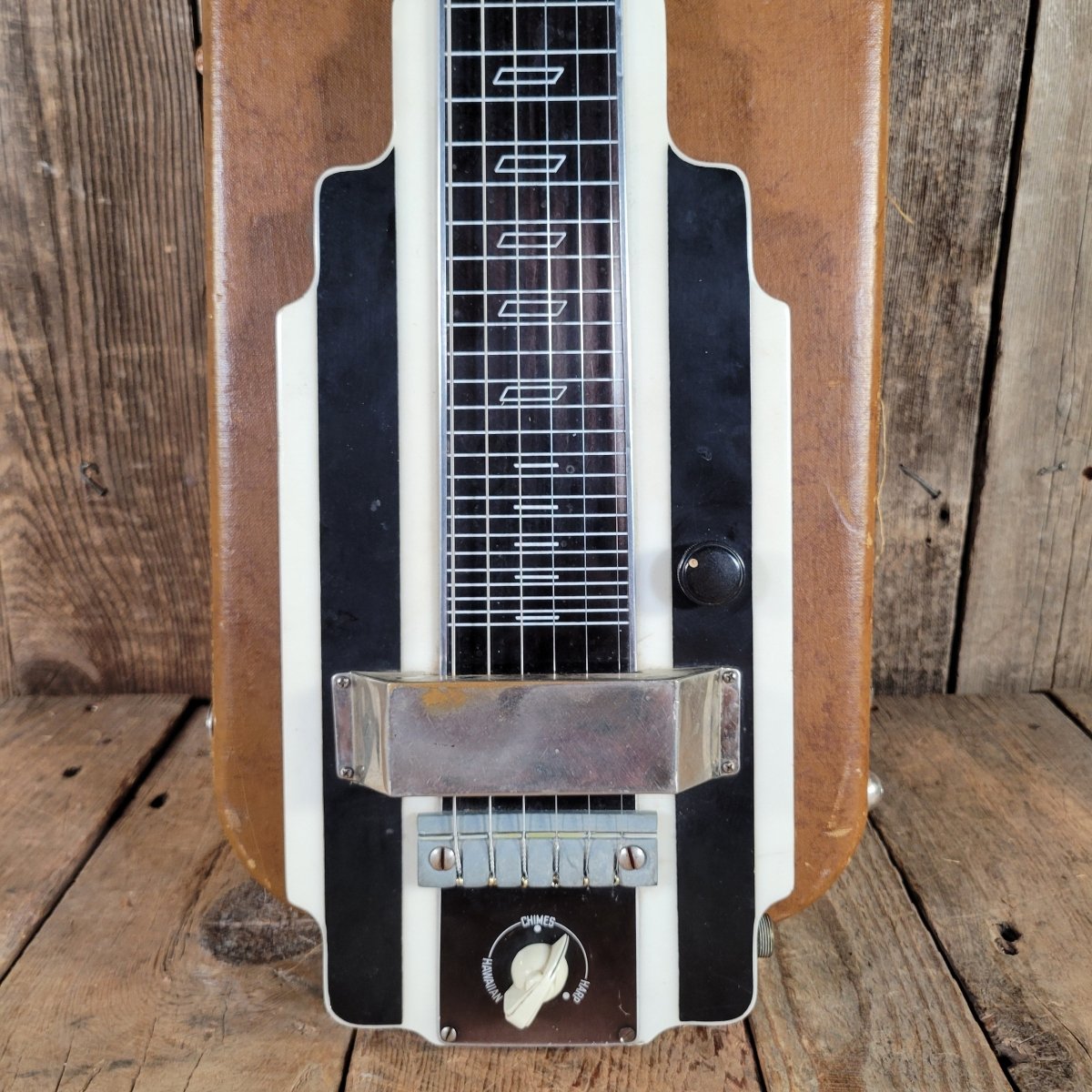 National 1938 New Yorker Lap Steel Early Pre War Version Original Case Excellent - Mahar's Vintage Guitars