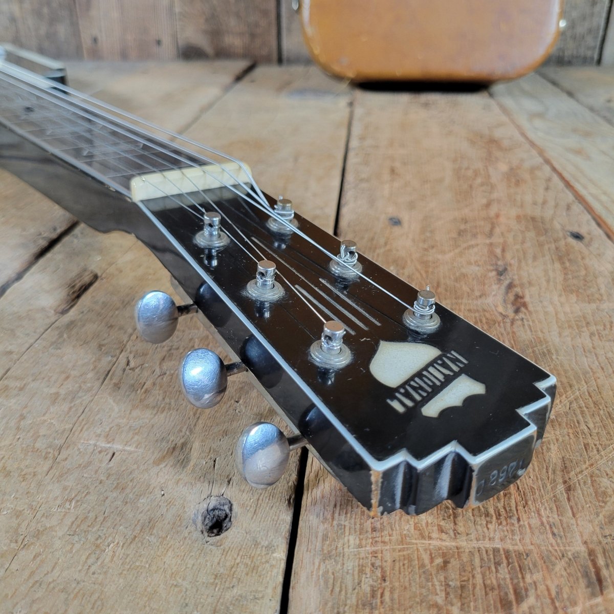 National 1938 New Yorker Lap Steel Early Pre War Version Original Case Excellent - Mahar's Vintage Guitars