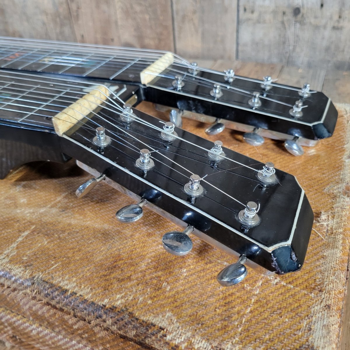 National 1940 Grand Console Doubleneck 8-String Lap Steel Excellent - Mahar's Vintage Guitars