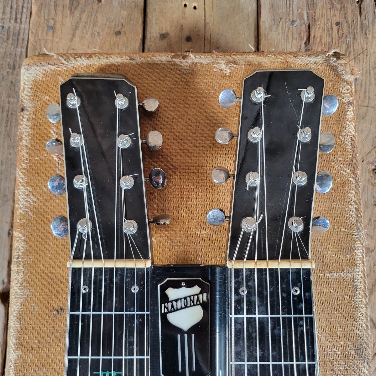 National 1940 Grand Console Doubleneck 8-String Lap Steel Excellent - Mahar's Vintage Guitars