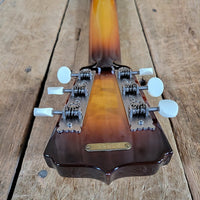 National 2016 Solid Rocket Resonator Sunburst Maple Hot Plate Near Mint - Mahar's Vintage Guitars