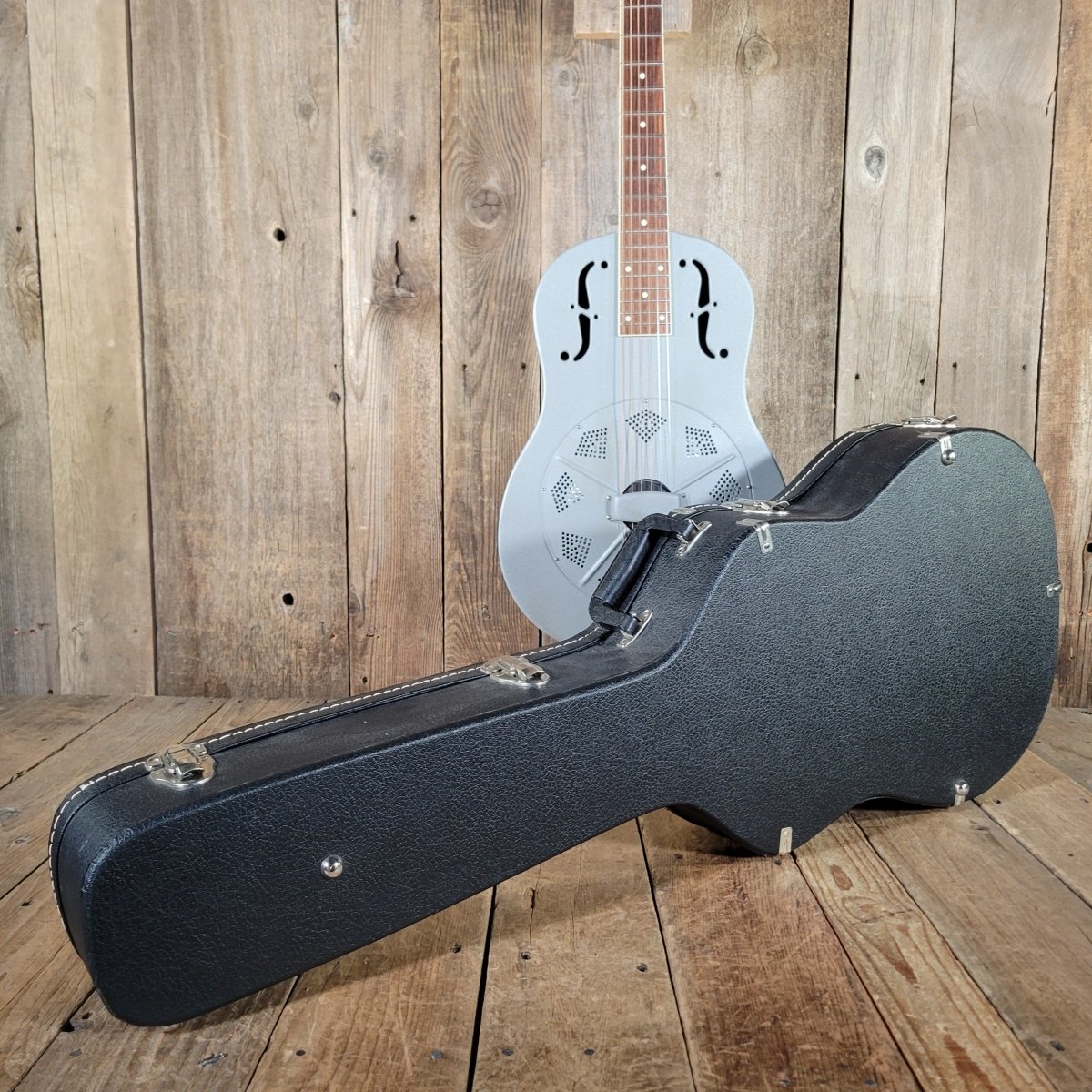 National Delphi 2002 Reso - Phonic Single - Cone w/ Original Case - Mahar's Vintage Guitars