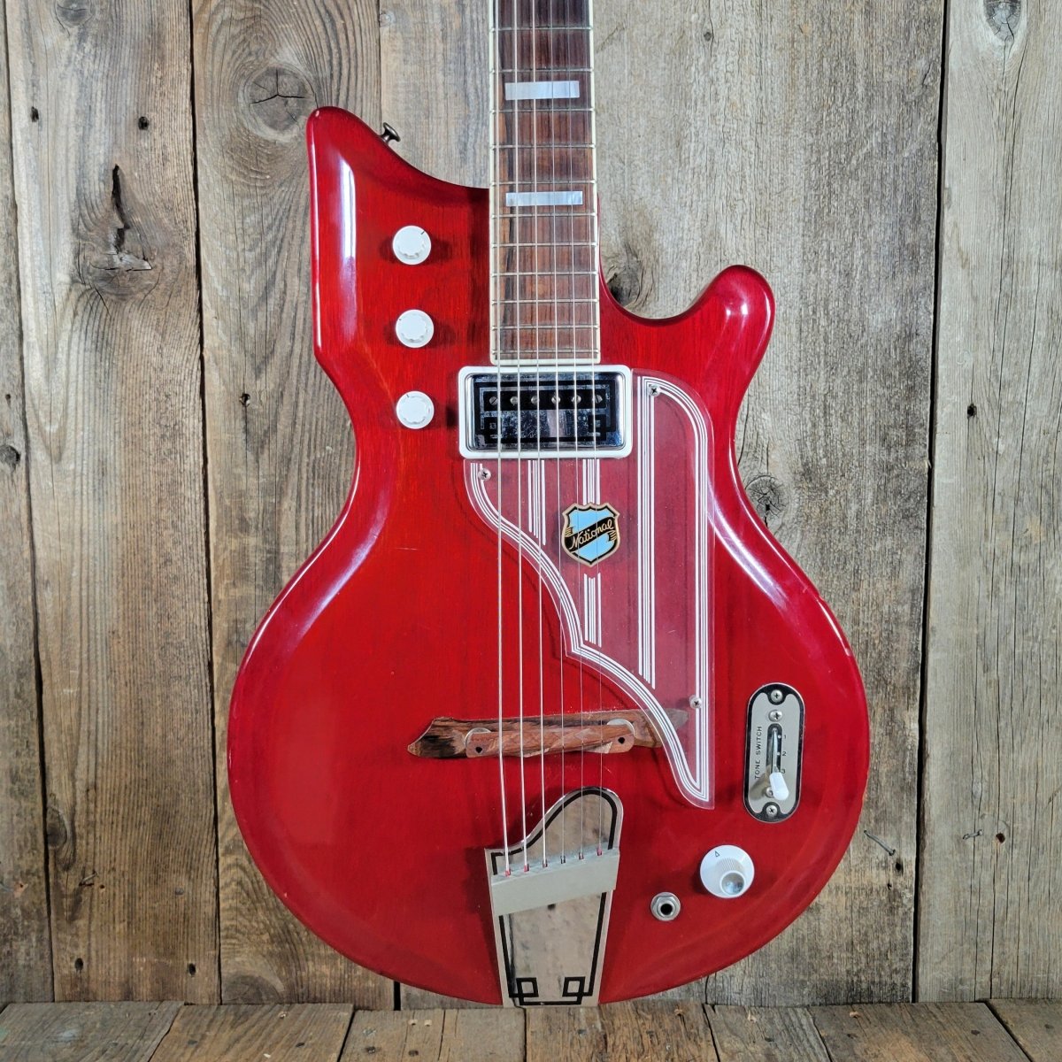 National Westwood 72 Map Shaped Guitar 1964 All Original - Mahar's Vintage Guitars