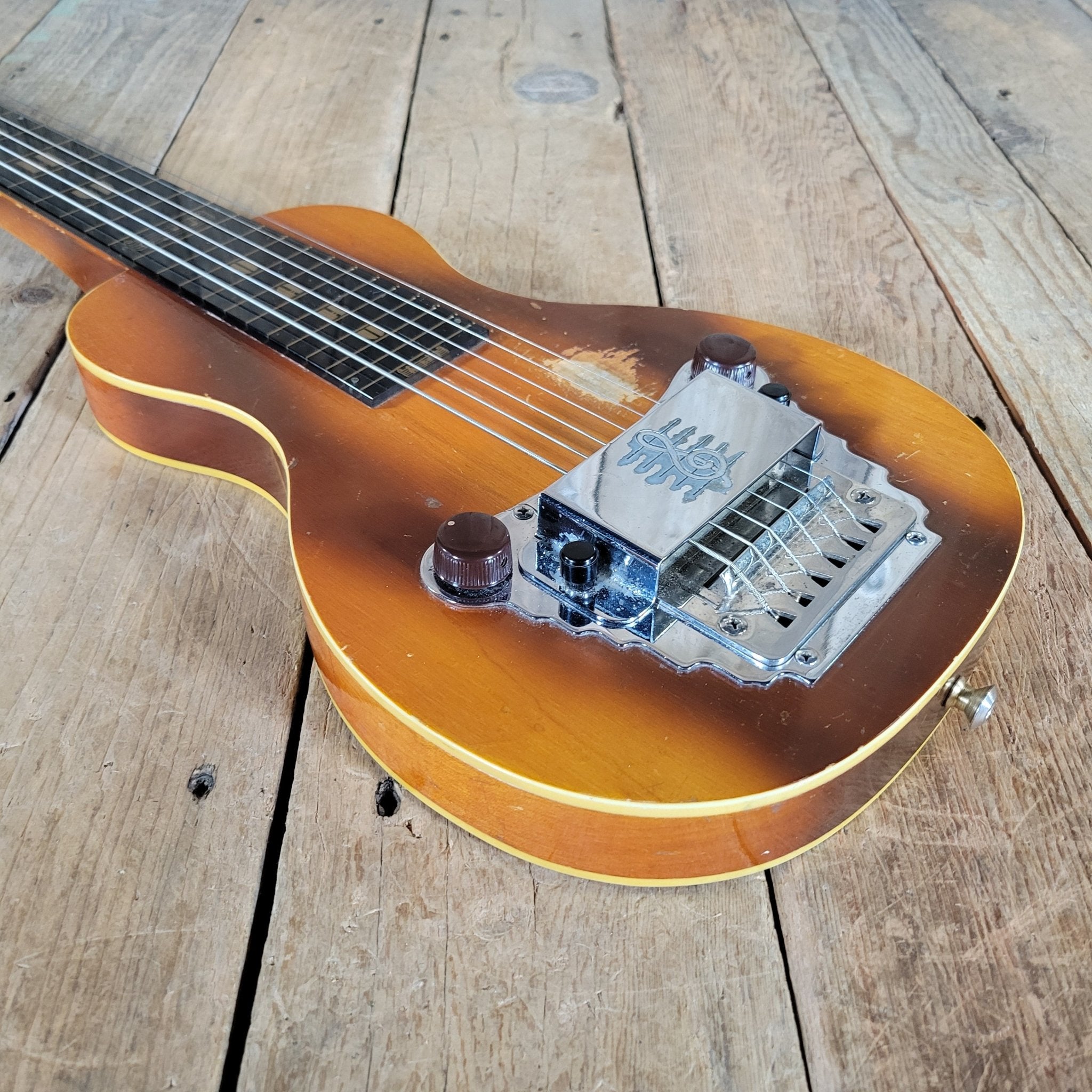 Oahu Diana Lap Steel 1951 – Long Scale Vintage Slide Guitar with Original Electronics - Mahar's Vintage Guitars