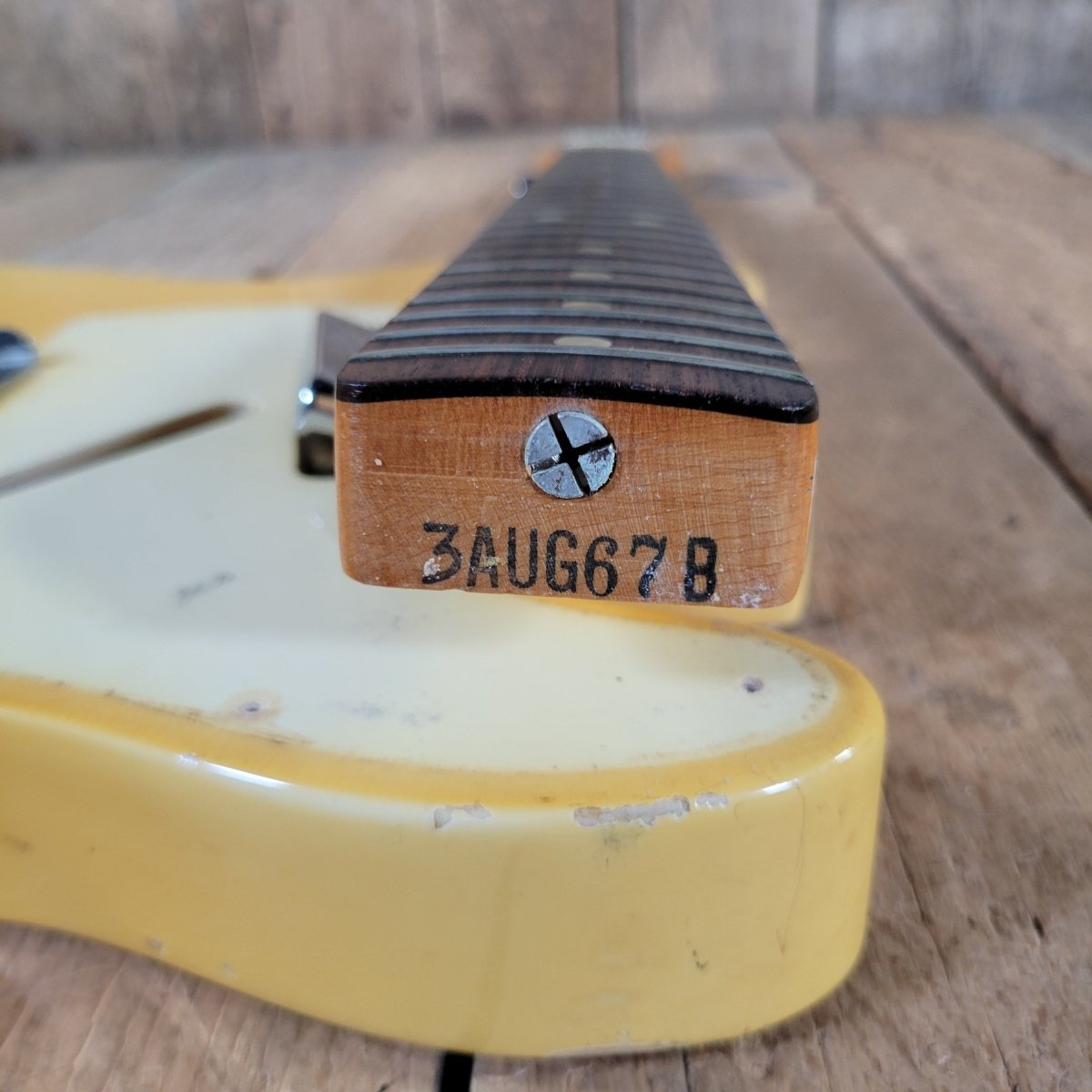 ON HOLD - Fender Telecaster Blonde 1967 Rosewood Fretboard w/ OHSC - Mahar's Vintage Guitars