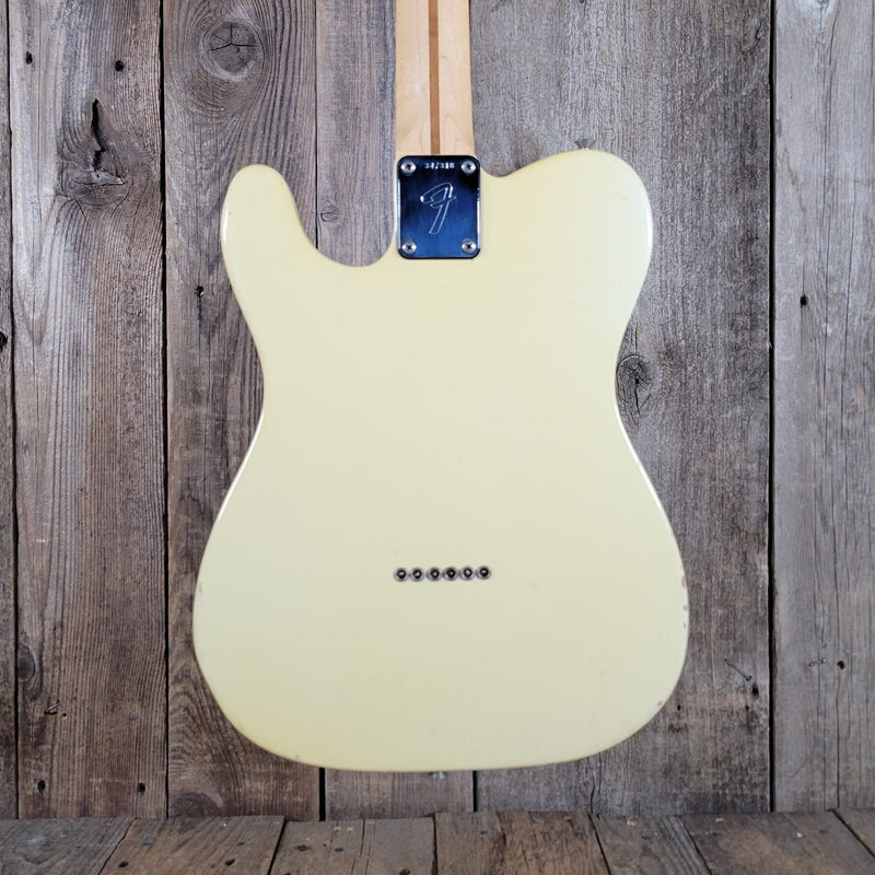 ON HOLD - Fender Telecaster – Olympic White Vintage Electric Guitar with Maple Neck 1972 serial, Jan 1973 Neck Date - Mahar's Vintage Guitars