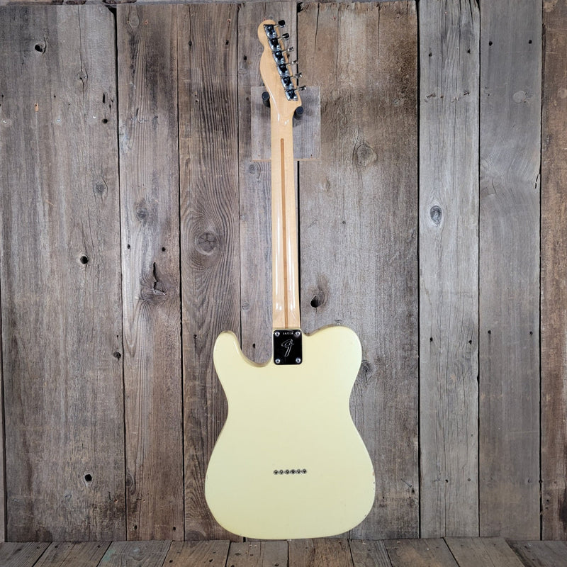 ON HOLD - Fender Telecaster – Olympic White Vintage Electric Guitar with Maple Neck 1972 serial, Jan 1973 Neck Date - Mahar's Vintage Guitars