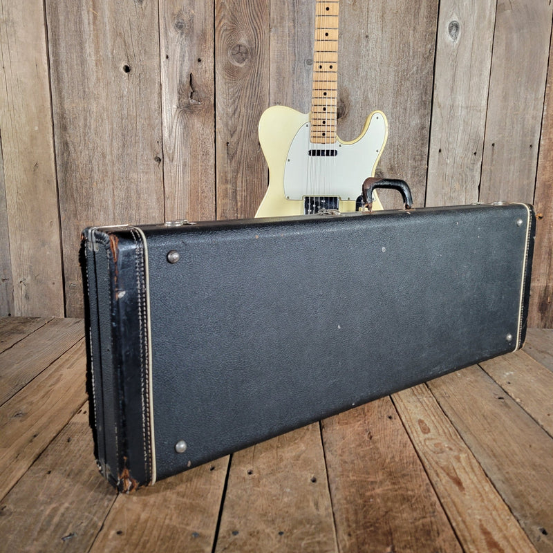 ON HOLD - Fender Telecaster – Olympic White Vintage Electric Guitar with Maple Neck 1972 serial, Jan 1973 Neck Date - Mahar's Vintage Guitars