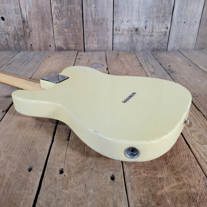 ON HOLD - Fender Telecaster – Olympic White Vintage Electric Guitar with Maple Neck 1972 serial, Jan 1973 Neck Date - Mahar's Vintage Guitars