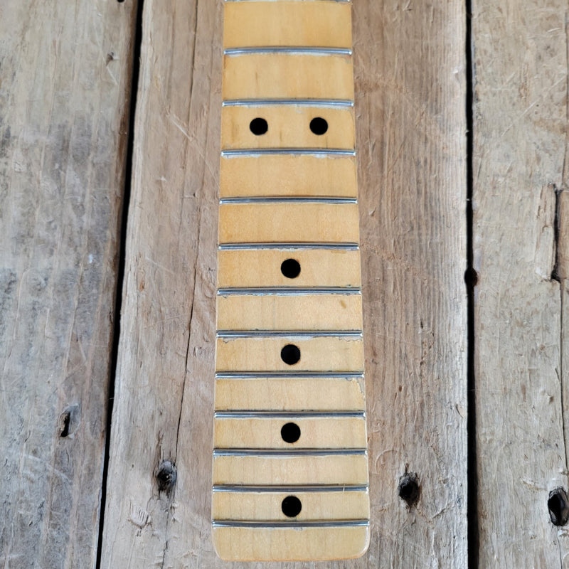 ON HOLD - Fender Telecaster – Olympic White Vintage Electric Guitar with Maple Neck 1972 serial, Jan 1973 Neck Date - Mahar's Vintage Guitars