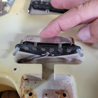 ON HOLD - Fender Telecaster – Olympic White Vintage Electric Guitar with Maple Neck 1972 serial, Jan 1973 Neck Date - Mahar's Vintage Guitars