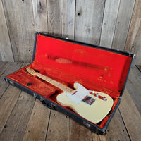 ON HOLD - Fender Telecaster – Olympic White Vintage Electric Guitar with Maple Neck 1972 serial, Jan 1973 Neck Date - Mahar's Vintage Guitars