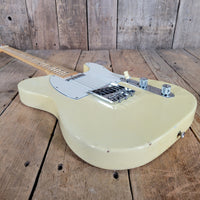 ON HOLD - Fender Telecaster – Olympic White Vintage Electric Guitar with Maple Neck 1972 serial, Jan 1973 Neck Date - Mahar's Vintage Guitars