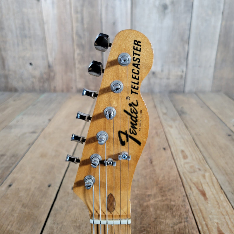 ON HOLD - Fender Telecaster – Olympic White Vintage Electric Guitar with Maple Neck 1972 serial, Jan 1973 Neck Date - Mahar's Vintage Guitars