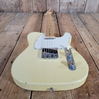 ON HOLD - Fender Telecaster – Olympic White Vintage Electric Guitar with Maple Neck 1972 serial, Jan 1973 Neck Date - Mahar's Vintage Guitars