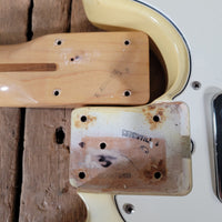 ON HOLD - Fender Telecaster – Olympic White Vintage Electric Guitar with Maple Neck 1972 serial, Jan 1973 Neck Date - Mahar's Vintage Guitars