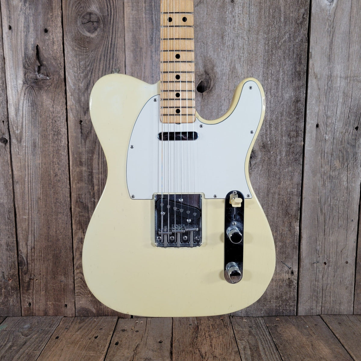 ON HOLD - Fender Telecaster – Olympic White Vintage Electric Guitar with Maple Neck 1972 serial, Jan 1973 Neck Date - Mahar's Vintage Guitars